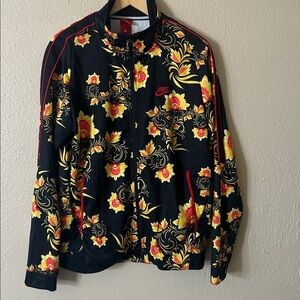 Nike 98  Black Jacket with Floral Accents khokhloma
Tribute  Russian Brazil